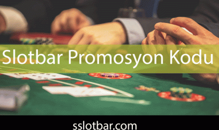Slotbar promosyon kodu yelpazesini geniş tutmaktadır.